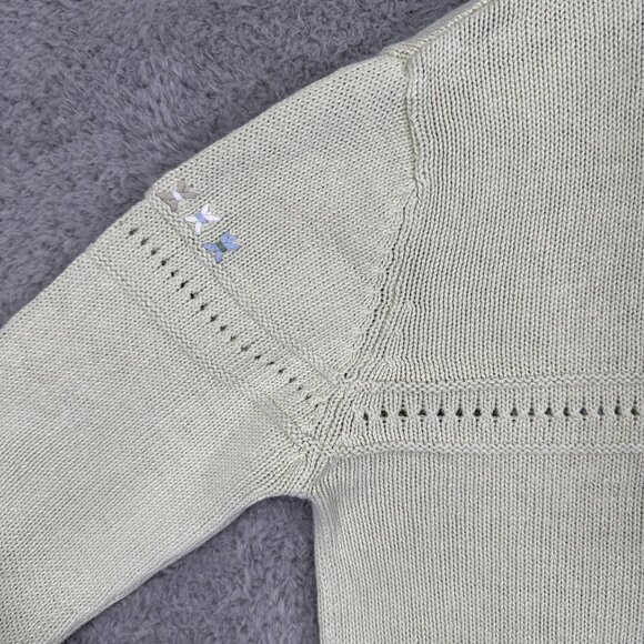 Cherokee women’s embroidered light green sweater Size XL - Picture 5 of 10